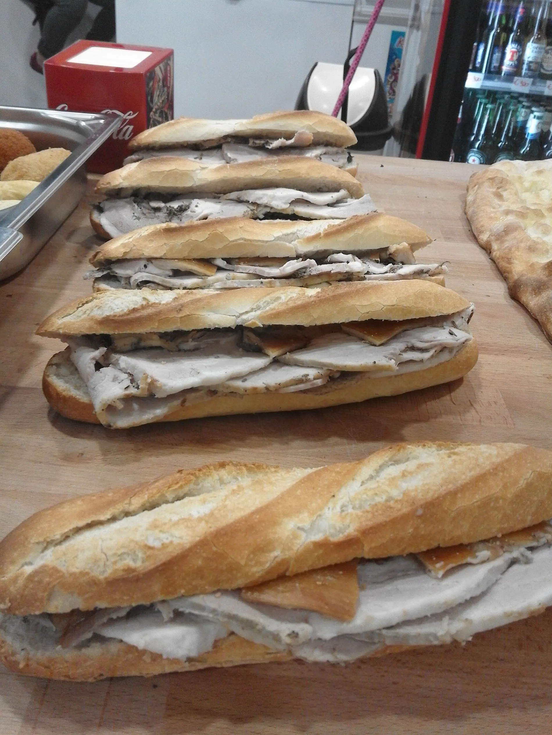 Panini con porchetta